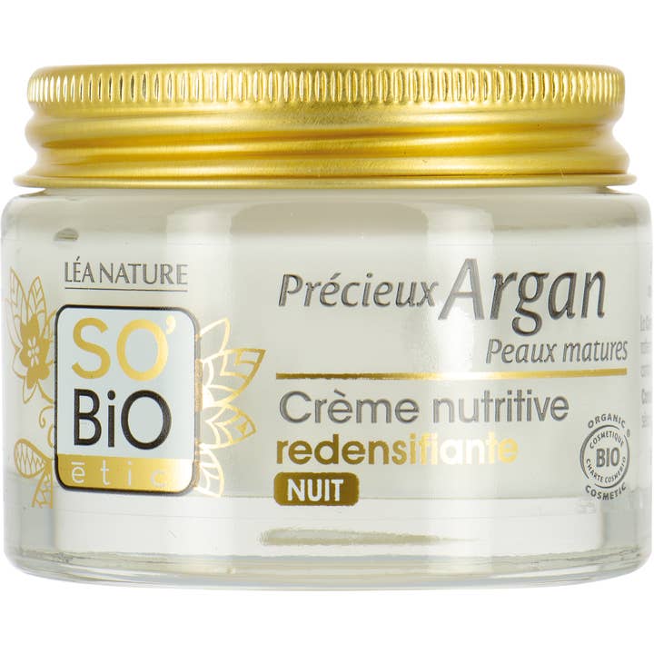 Précieux Argan - Peaux Matures- Redensifying night cream for wholesale by SO'BiO étic
