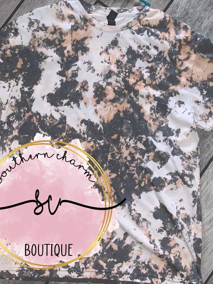 Cowhide Blank Tees for wholesale by Southern Charm Boutique