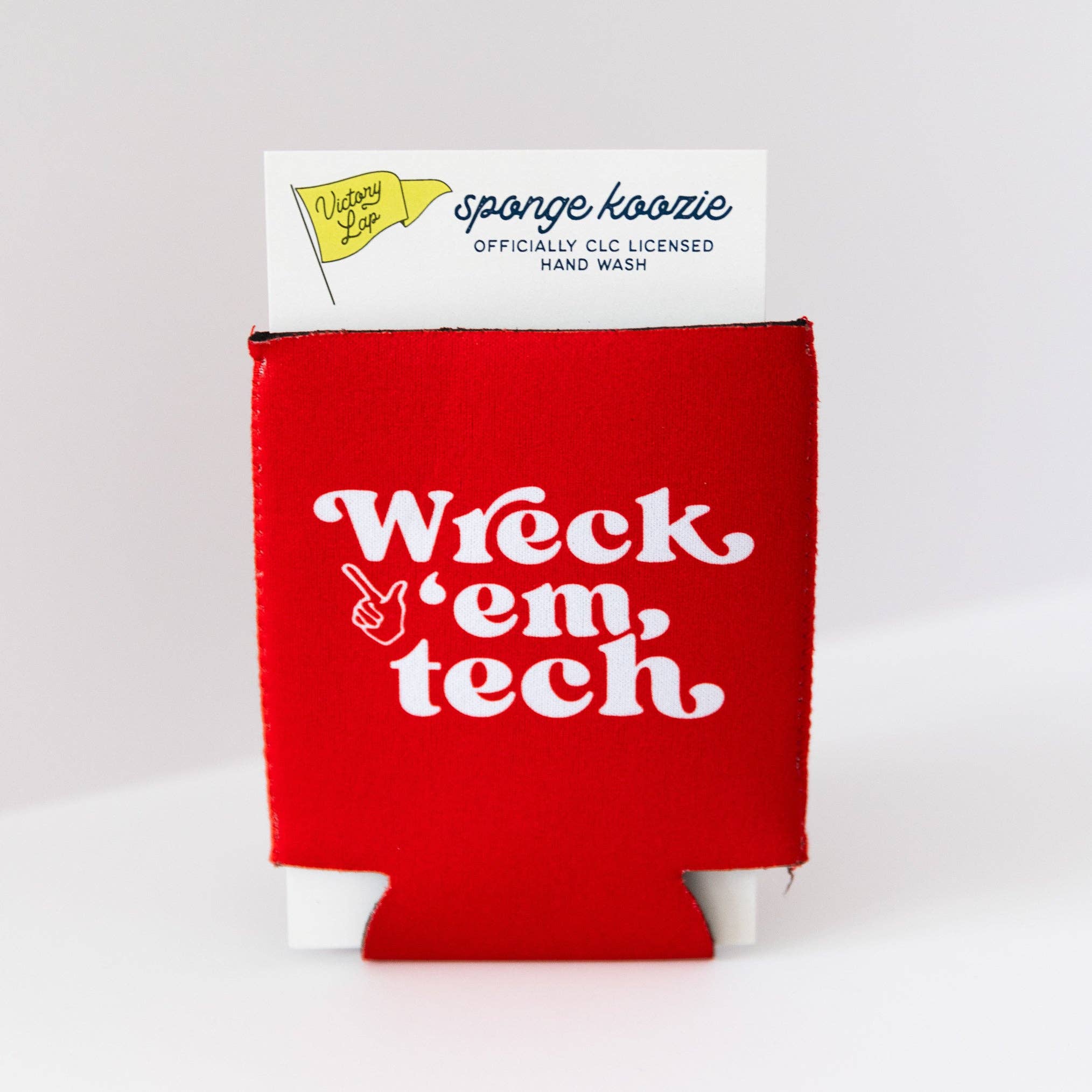 Victory Lap – wholesale Drinkkramare – Texas Tech Koozie - Röd1
