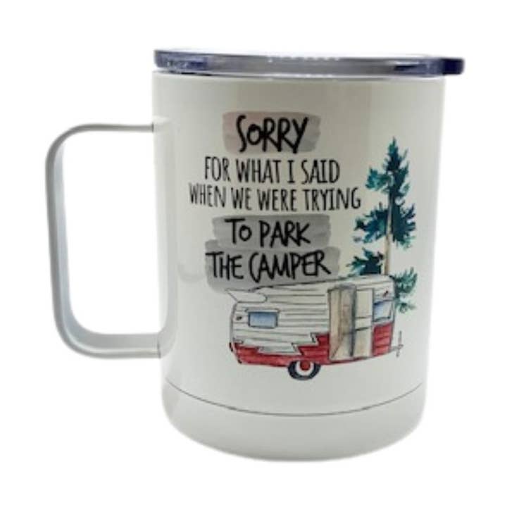 12oz roestvrijstalen kampbeker - Sorry voor wholesale door Days with Gray