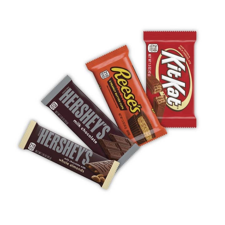 Majestic Wholesale - Wholesale Chocolate - HERSHEY'S Variety Pack, Milk Chocolate Candy, 30ct