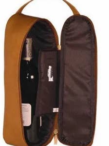 Amaru Medium Single Bottlle Vinhållare för wholesale av Charlie Leather