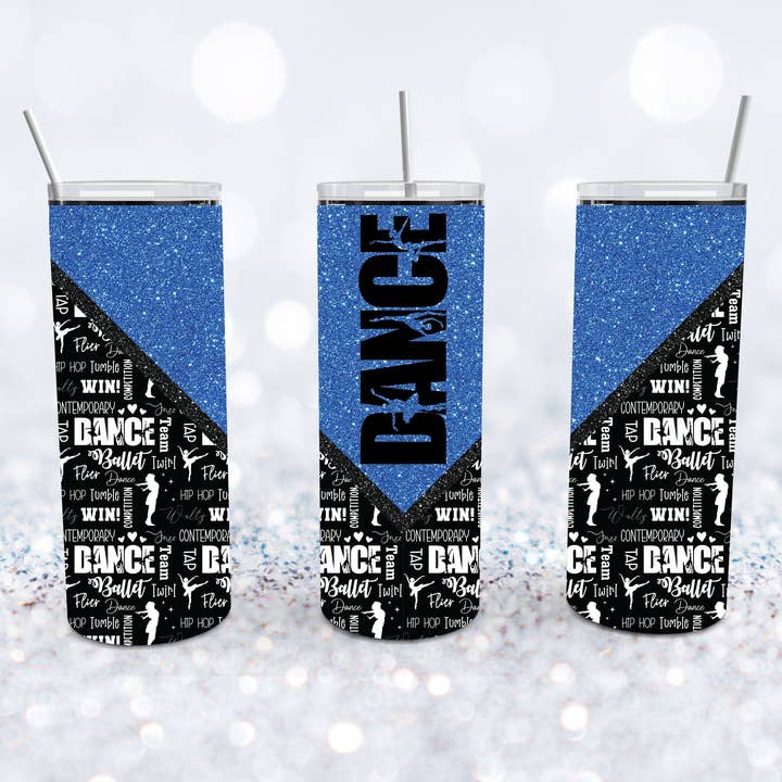 Dance - Blue Tumbler for wholesale by Beyond Bayside