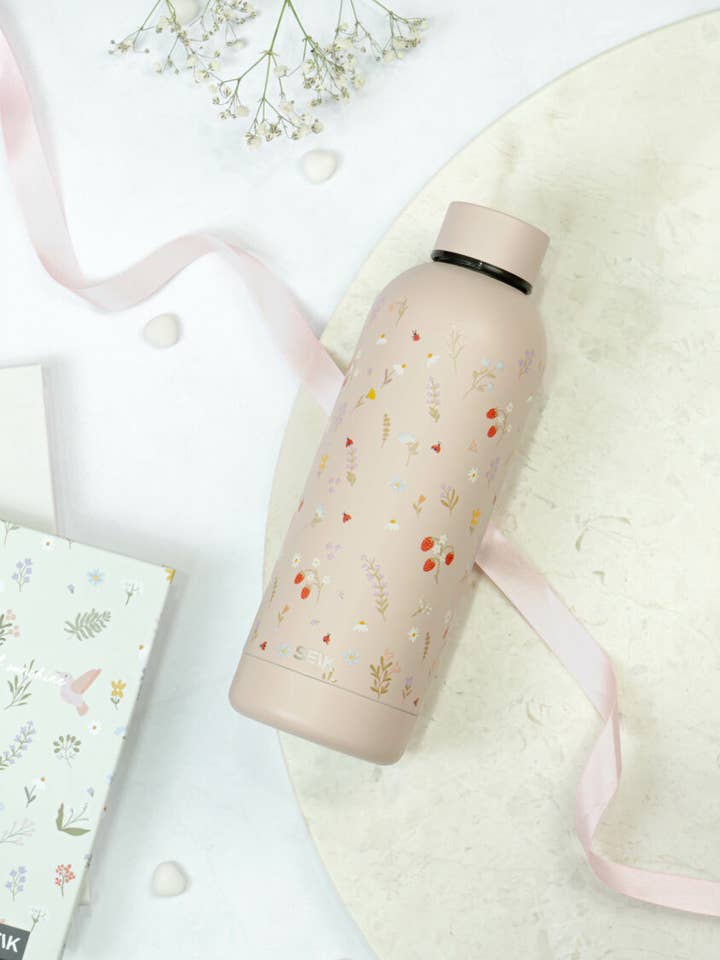 Garrafa térmica de morangos 500 ml por atacado de SEIK