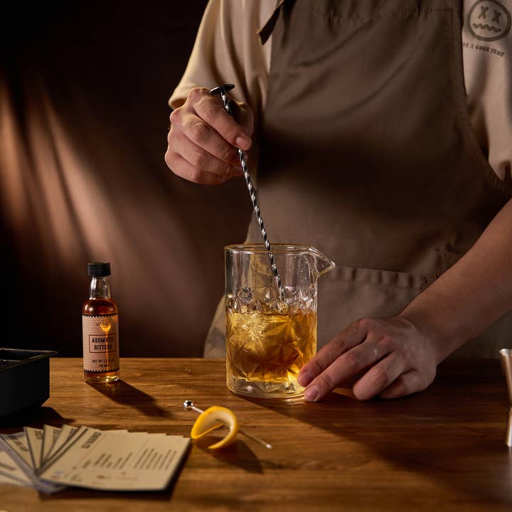 The Wine Savant / Khen Glassware – wholesale Cocktailshaker – Whiskycocktailtillverkningssats - Rocks dricksglasuppsättning3