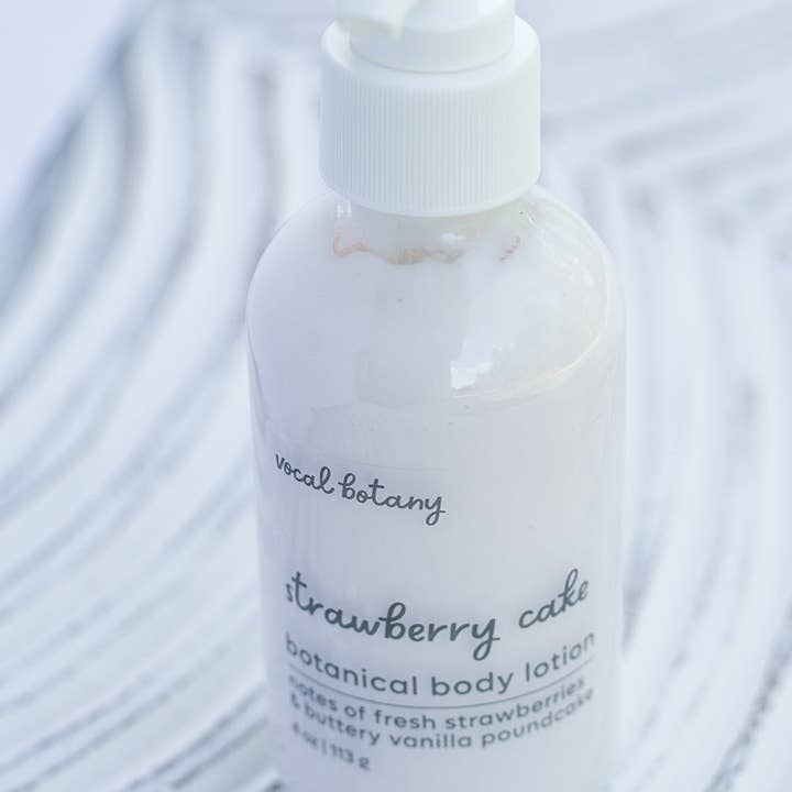 Vocal Botany - Wholesale Body Cream/Lotion - Strawberry Cake Lotion2