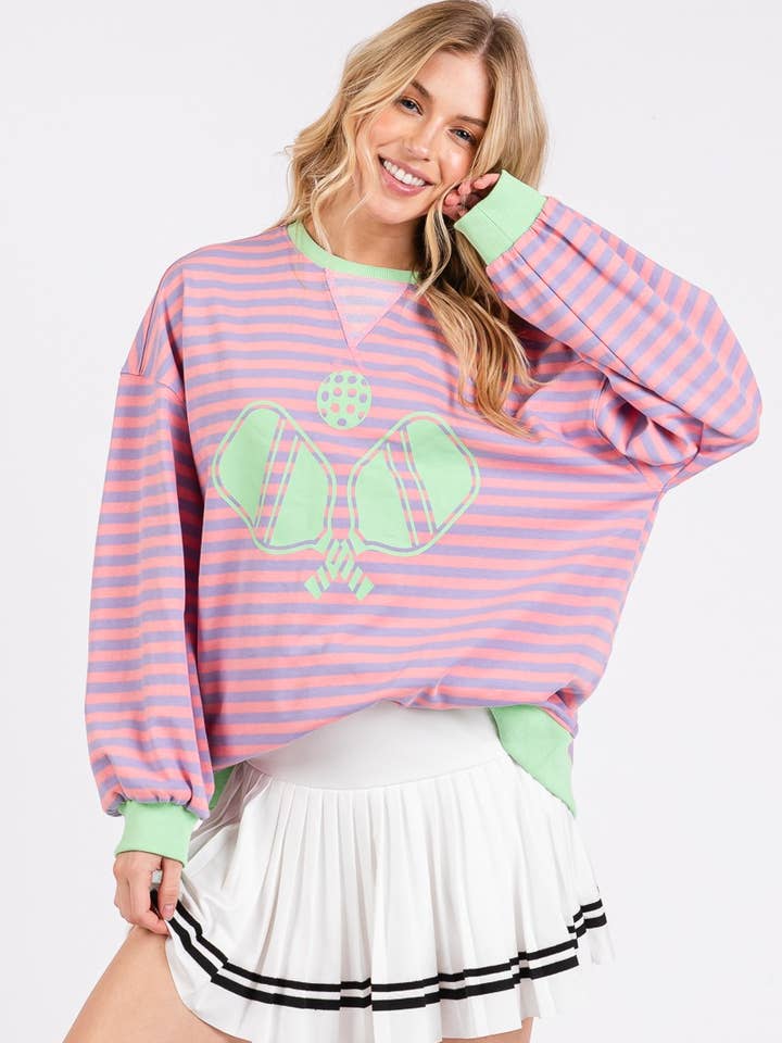 Saia-calção com pregas para pickleball por atacado de Sewn and Seen