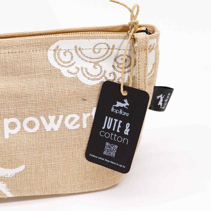 AWGifts Europe - Wholesale Pouch - Women's - Hop Hare Eco-Friendly Jute Pouches9