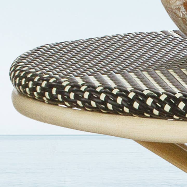 Padma's Plantation – wholesale Trädgårdsbord – French Bistro Matbord - Svart/Beige