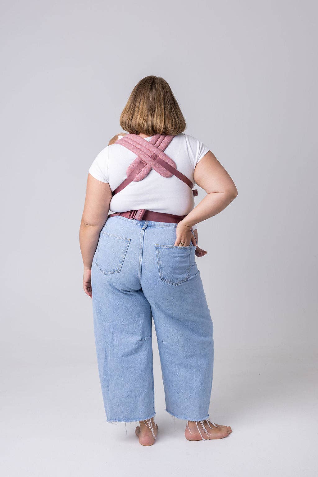 Mabē Baby Carriers - Wholesale Baby Carrier - The Monarch Carrier - Mauve Wings8