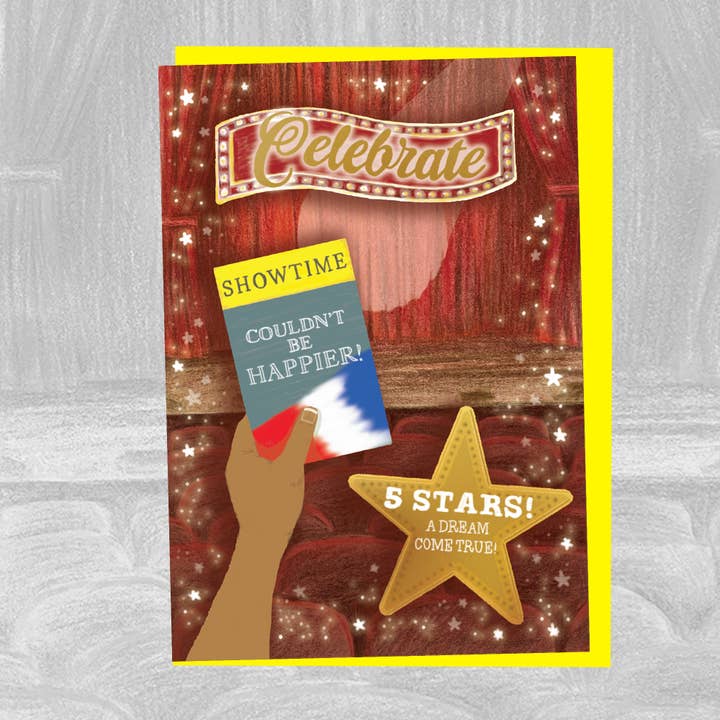 Celebrate card (Showtime Collection, at the Theatre) for wholesale by MarcoLooks