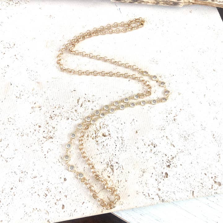 VB&CO Designs Handmade Jewelry - Wholesale Link & Chain Necklace - Long layering rolo chain necklaces
