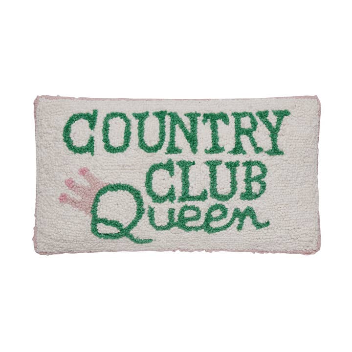 Country Club Queen Hook Pillow for wholesale by Peking Handicraft