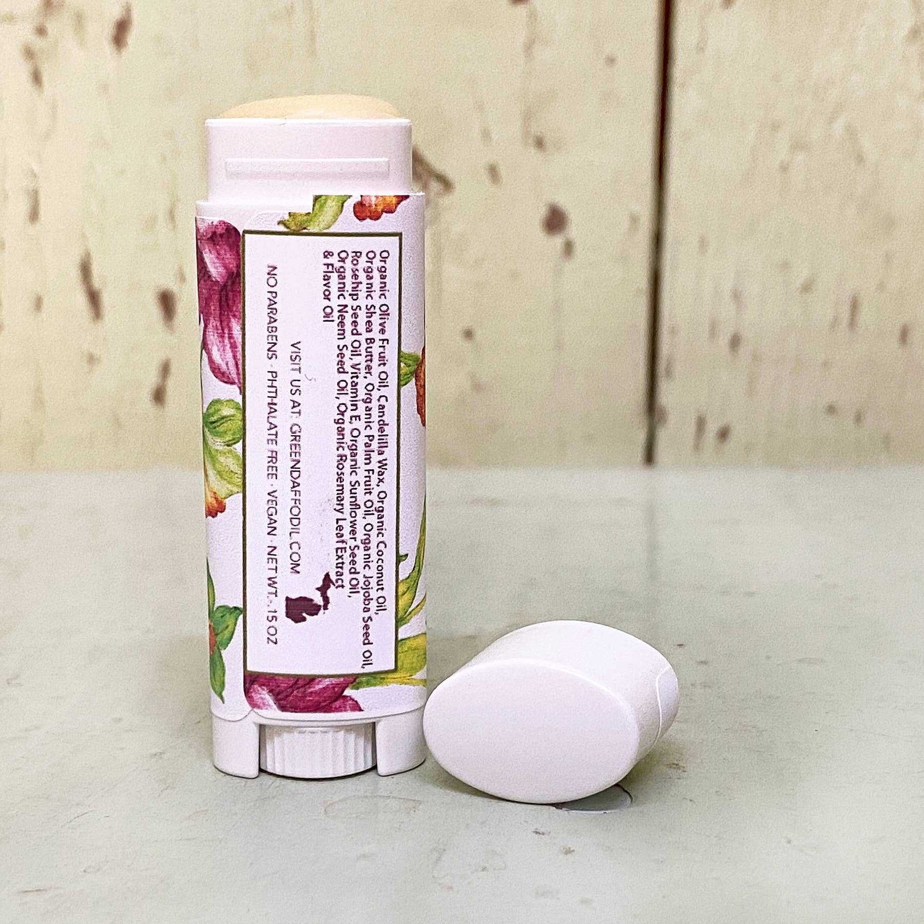 Green Daffodil Bath & Body - Wholesale Lip Balm - Lemon Lip Balm - Citrus Vegan2