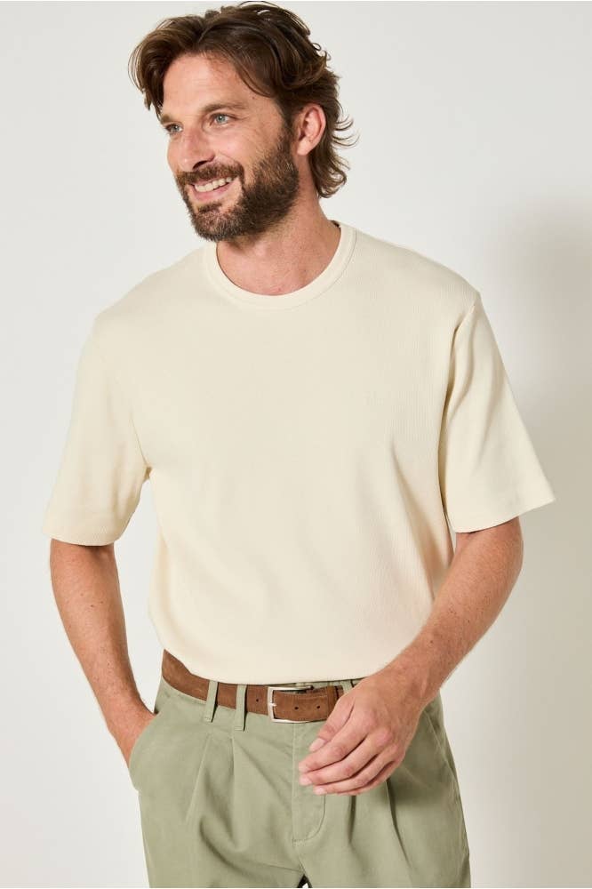 JAQK - Wholesale T-Shirt - Men's - Ribbed T-shirt Sète Milk0