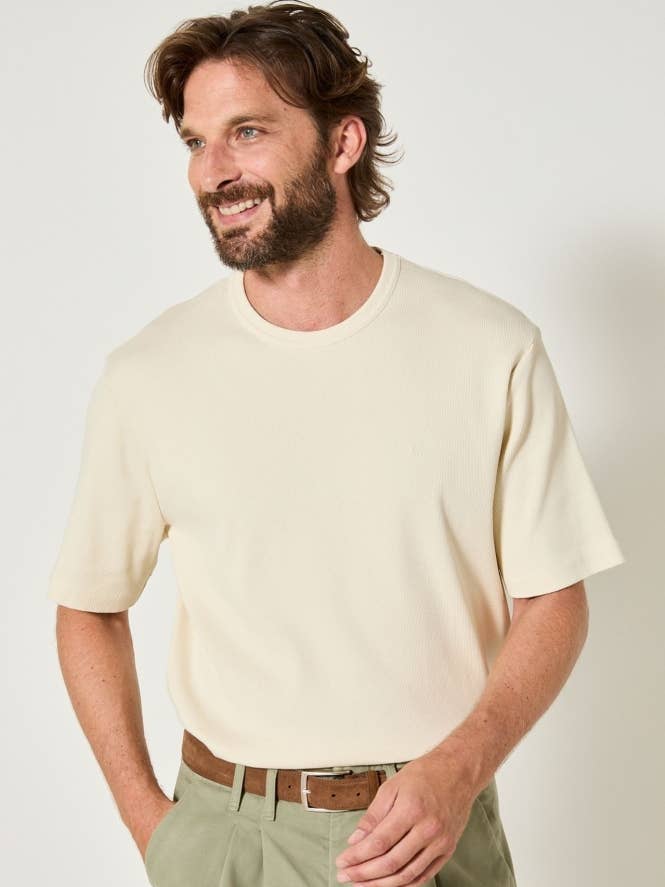 JAQK - Wholesale T-Shirt - Men's - Ribbed T-shirt Sète Milk0