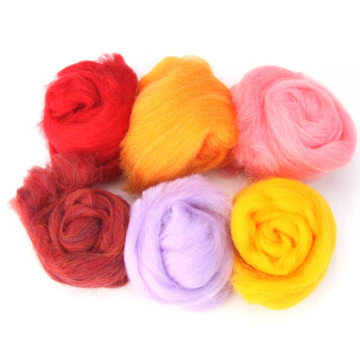 Woolbuddy - Wholesale Craft Supplies - Four Season Color Wool Fiber for Needle Felting3