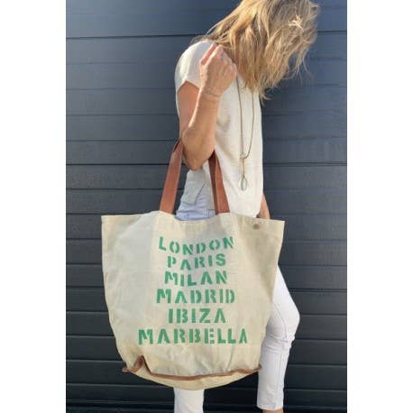 Casa Natura Design SL - Wholesale Tote Bag - Women's - Bestseller Bag Casa Natura 4 Canvas Seasons - KOBE NR622