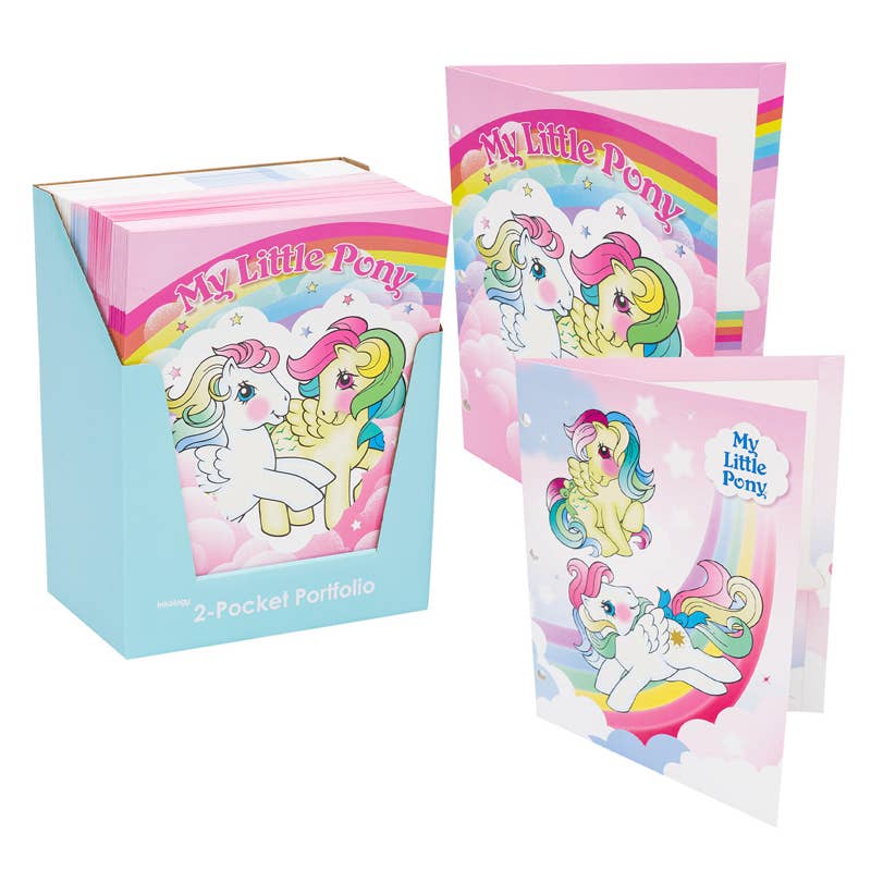 Deluxe Import Trading - Wholesale Notebook - My Little Pony 2-Pocket Portfolio 12'' Assorted0