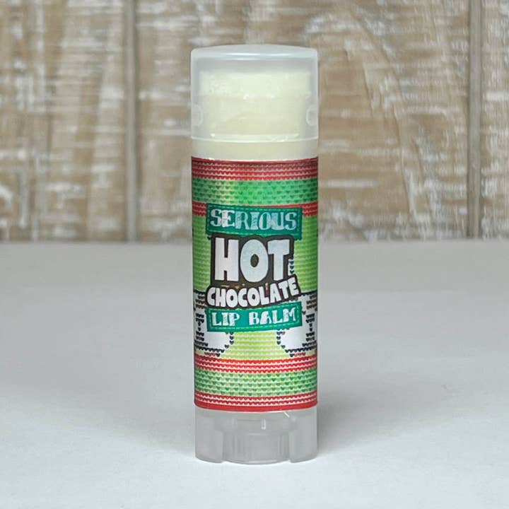 Bálsamo Labial Natural - Chocolate Quente, um Feriado de Camisola Feia! por atacado de Serious Lip Balm
