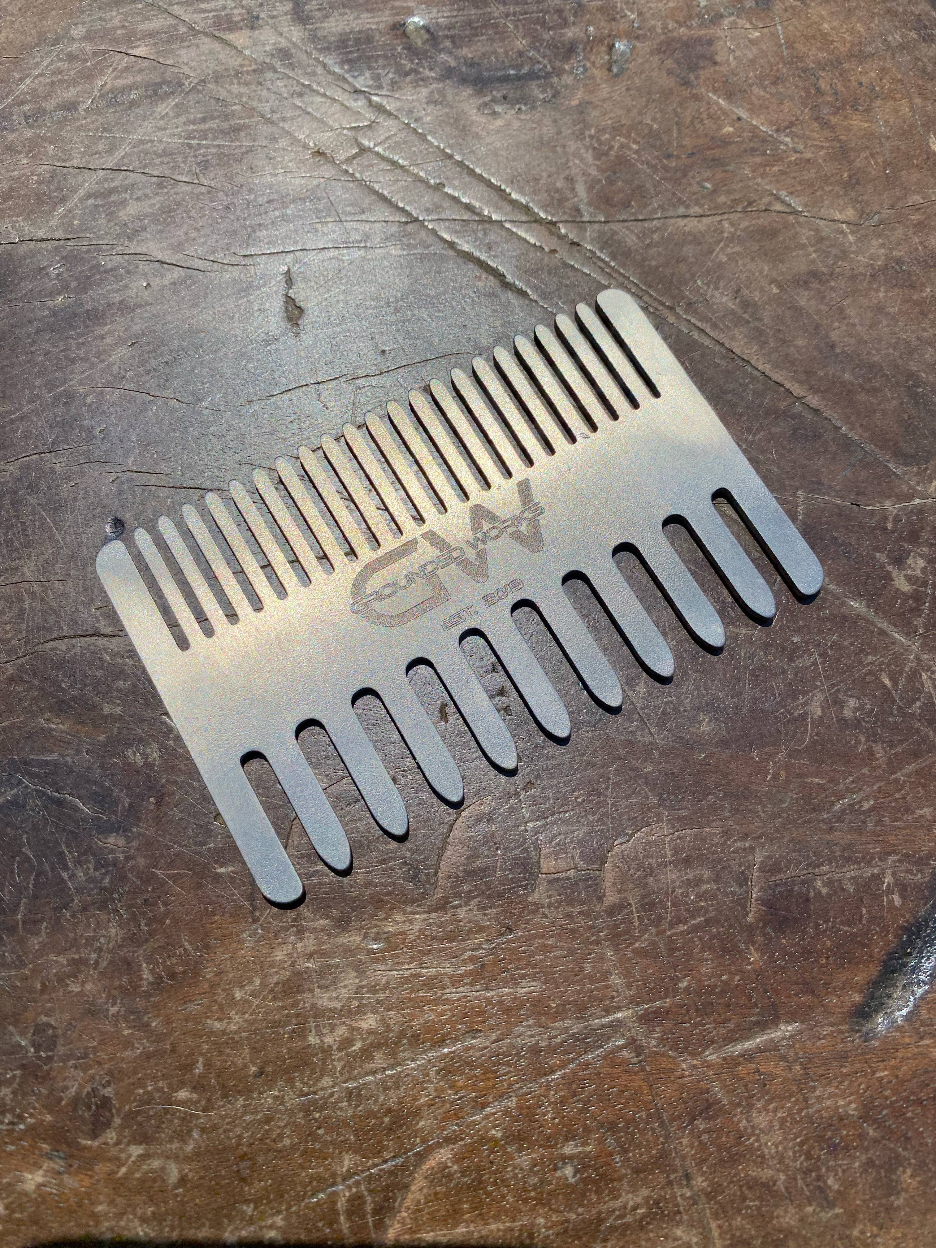 Grounded Works - Wholesale Haarborstel/kam - Portemonnee Comb
