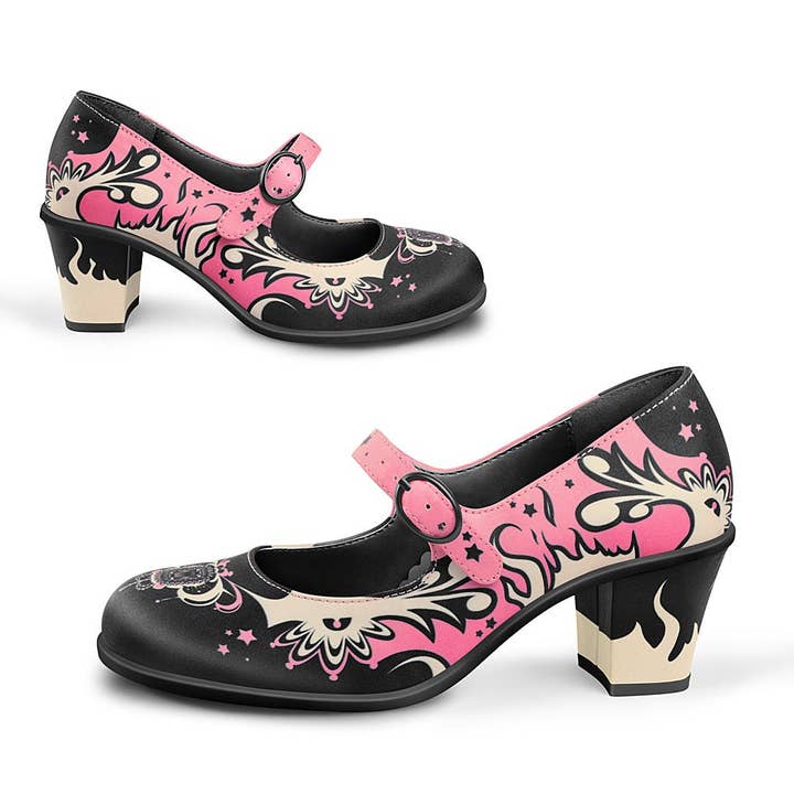 Hot Chocolate Design - Wholesale Low Heels - Women's - Chocolaticas® Mid Heels Transylvania Women's Mary Jane Pump