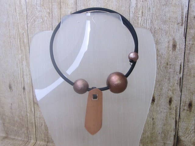 Designs by OC - Wholesale Choker/Collar - NKL 388 - C6 Mirador Memory Choker2