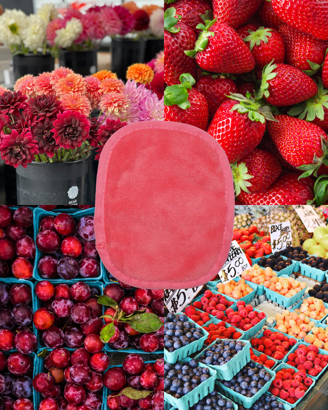 The Original MakeUp Eraser - Wholesale Make-up remover - Farmer's Market 7-Day Set with Makeup Bag | Floral & Bright14