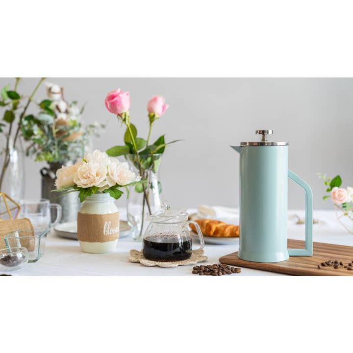 Lafeeca - Wholesale French Press - French Press Coffee Maker Double Wall Stainless Steel 1L5