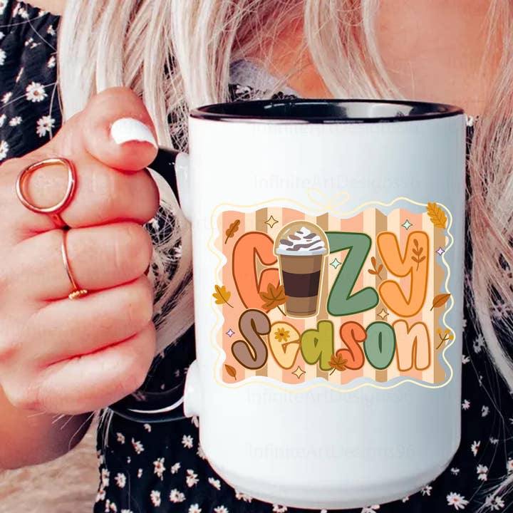 Cozy season Mug, Fall Coffee Coffee Mug, Pumpkin Spice for wholesale by NVC Ecommerce LLC