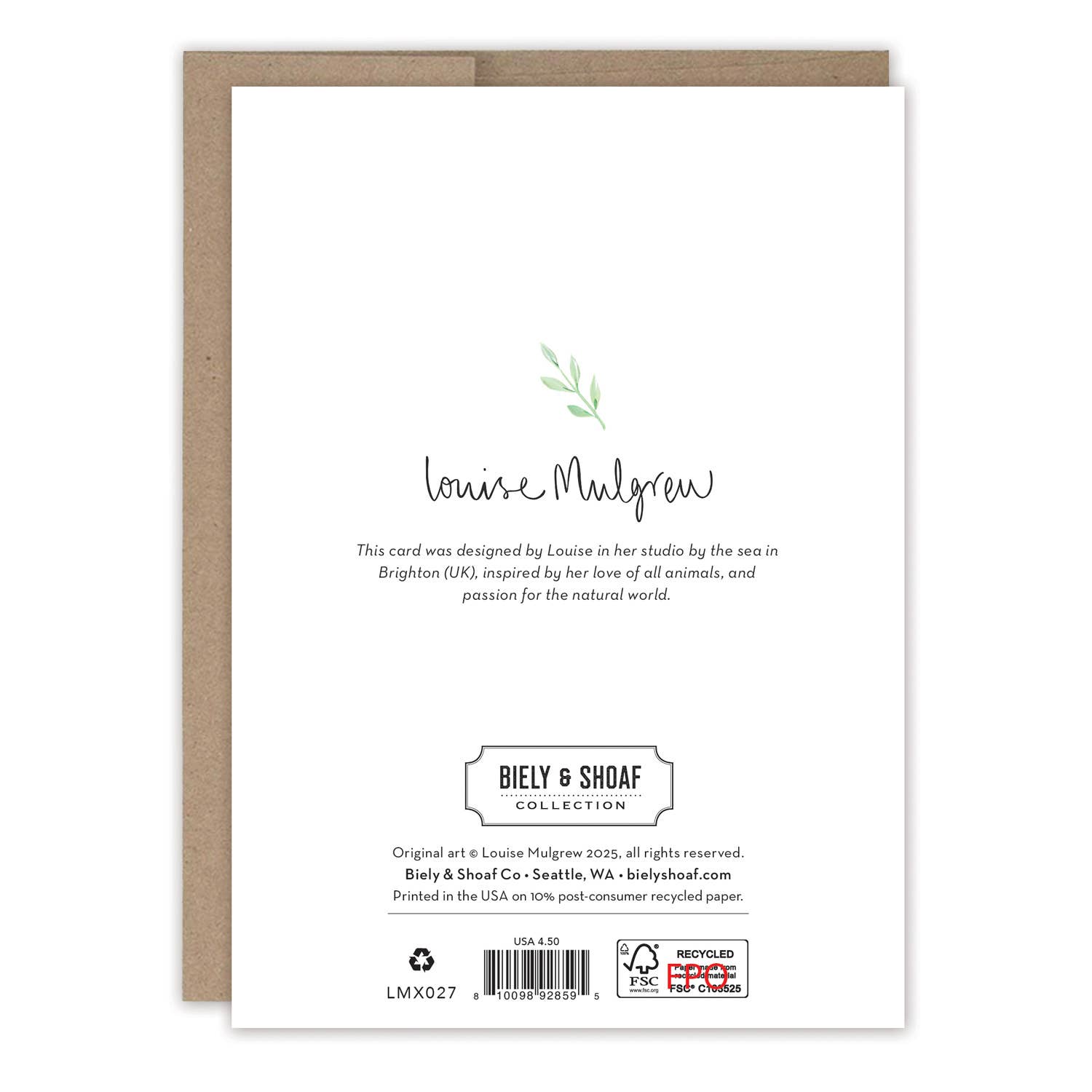 Biely & Shoaf - Wholesale Christmas Card - Dove Peace On Earth Holiday Card2