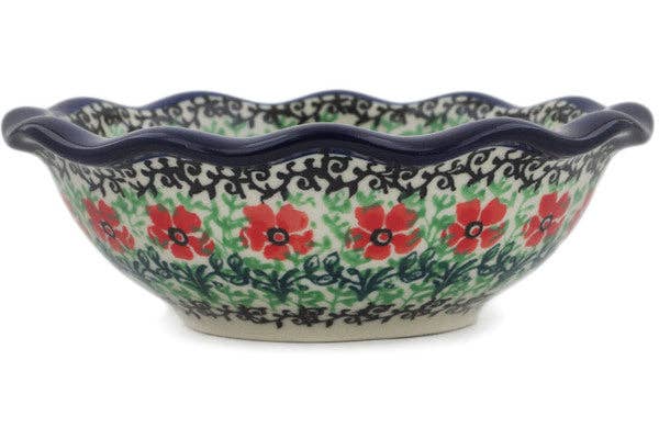 Polmedia Polish Pottery - Wholesale Bowl - Bowl 5" Maraschino Theme3
