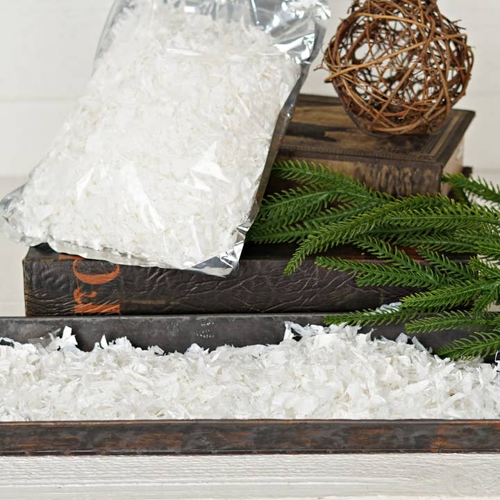 Impressive Enterprises, Inc. - Wholesale Christmas Decoration - M2762- 160g Fake Glittered Snowflake bag1