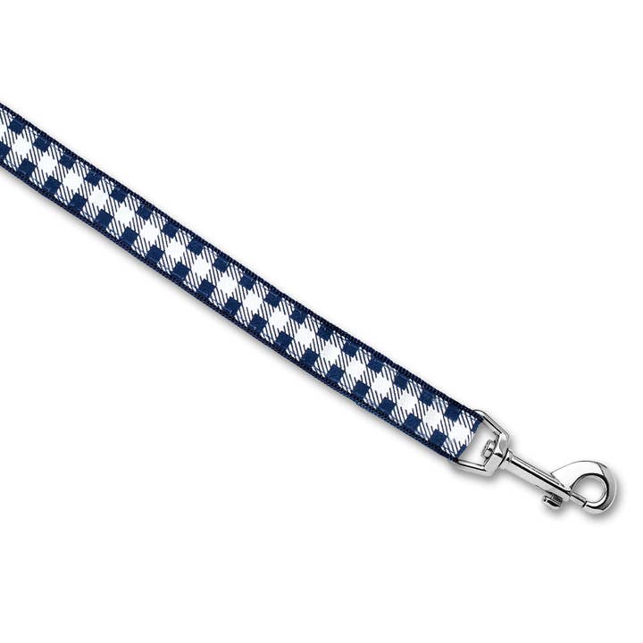 Dog & Me - Wholesale Pet Leash - Dog - Picnic Plaid (Navy) - Dog Leash