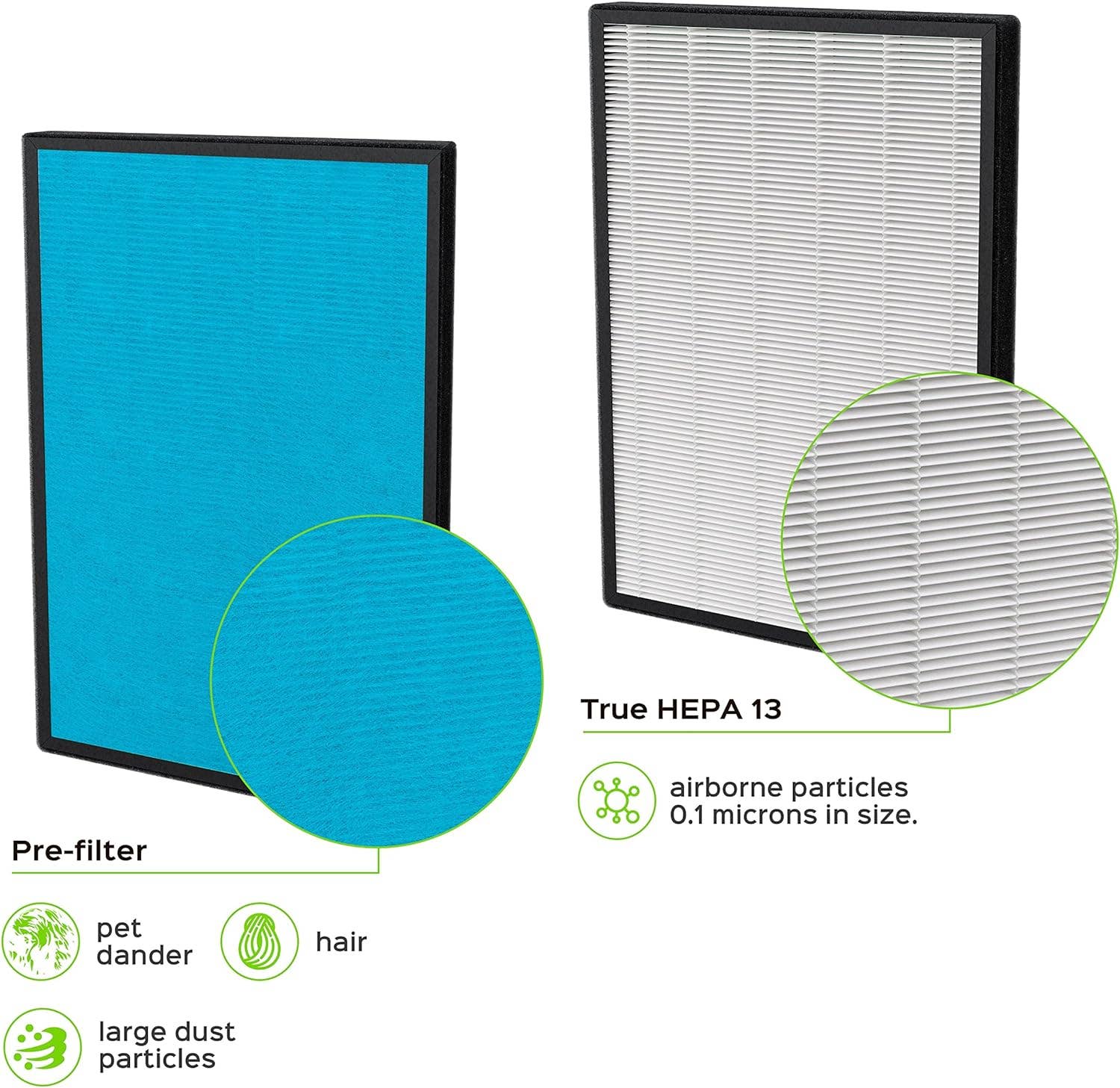 Productech - Wholesale Air Purifier - P500_F2 Universal Replacement Filter4