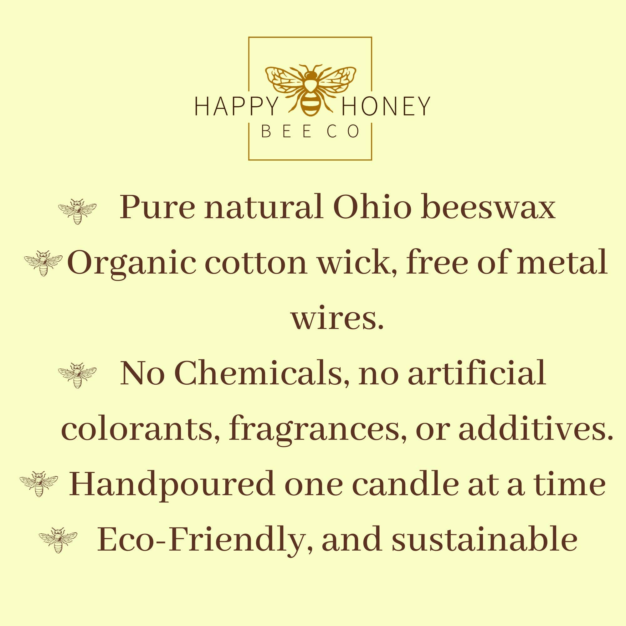 Happy Honey Bee Co. - Wholesale Novelty Candle - 25 Beehive Bee Skep Beeswax Candles Party Favor2