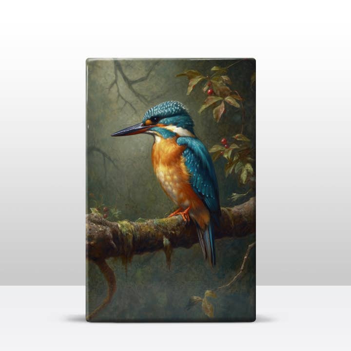 Kingfisher Hunting - Mini-Lackdruck - 9,6 x 14,6 cm - LPS372 für den Großhandel von Laqueprint