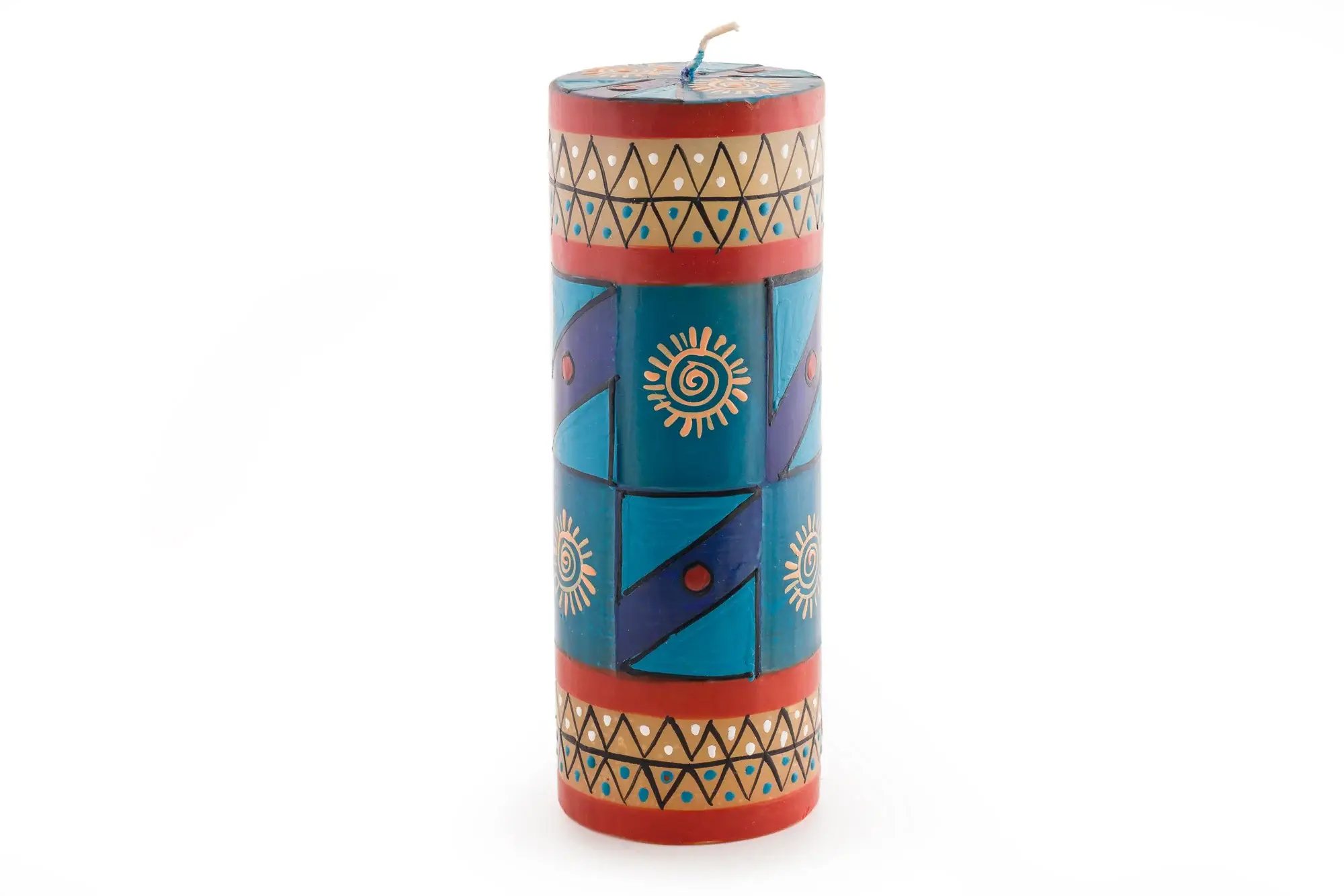 Thumbprint Artifacts – wholesale Tapered candle/candlestick – African Sky Candle3