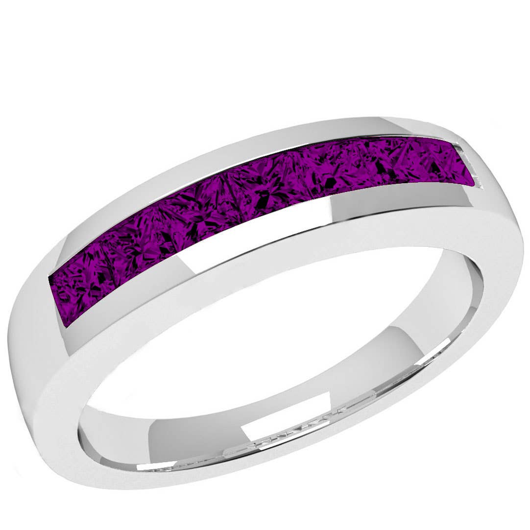 Glimmering Handmade – Anel multi-pedra por atacado – Bezel Channel Bezel Swarovski® Crystal Ring Pave Empilhado1