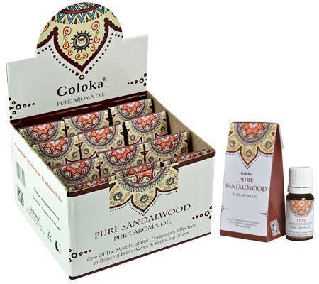 GREENROOTS USA LLC - Wholesale Fragrance Oil - Goloka Pure Aroma Oil 10ml - 1/3 fl.oz. (12 Per Box)10