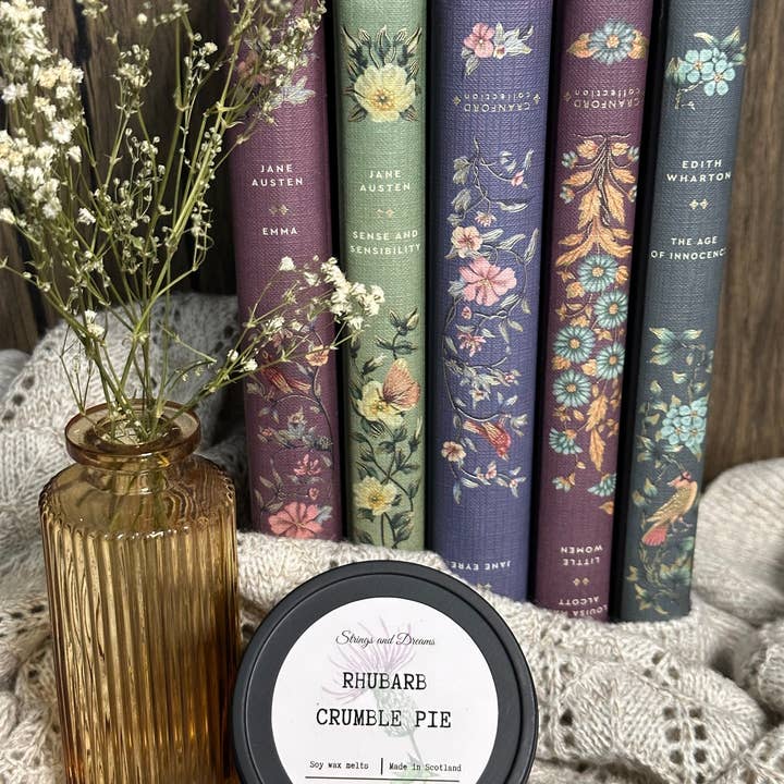 Strings and Dreams Ltd – wholesale Wax melt – Rhubarb crumble Pie scented wax melts3