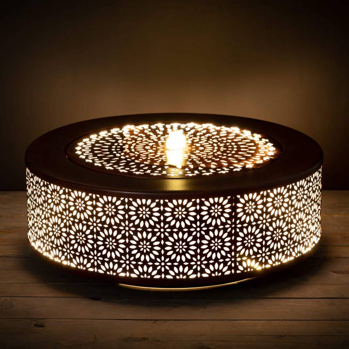 Sullivans Home Decor - Wholesale Outdoor Ornament/Decor - Large Pierced Copper Fountain