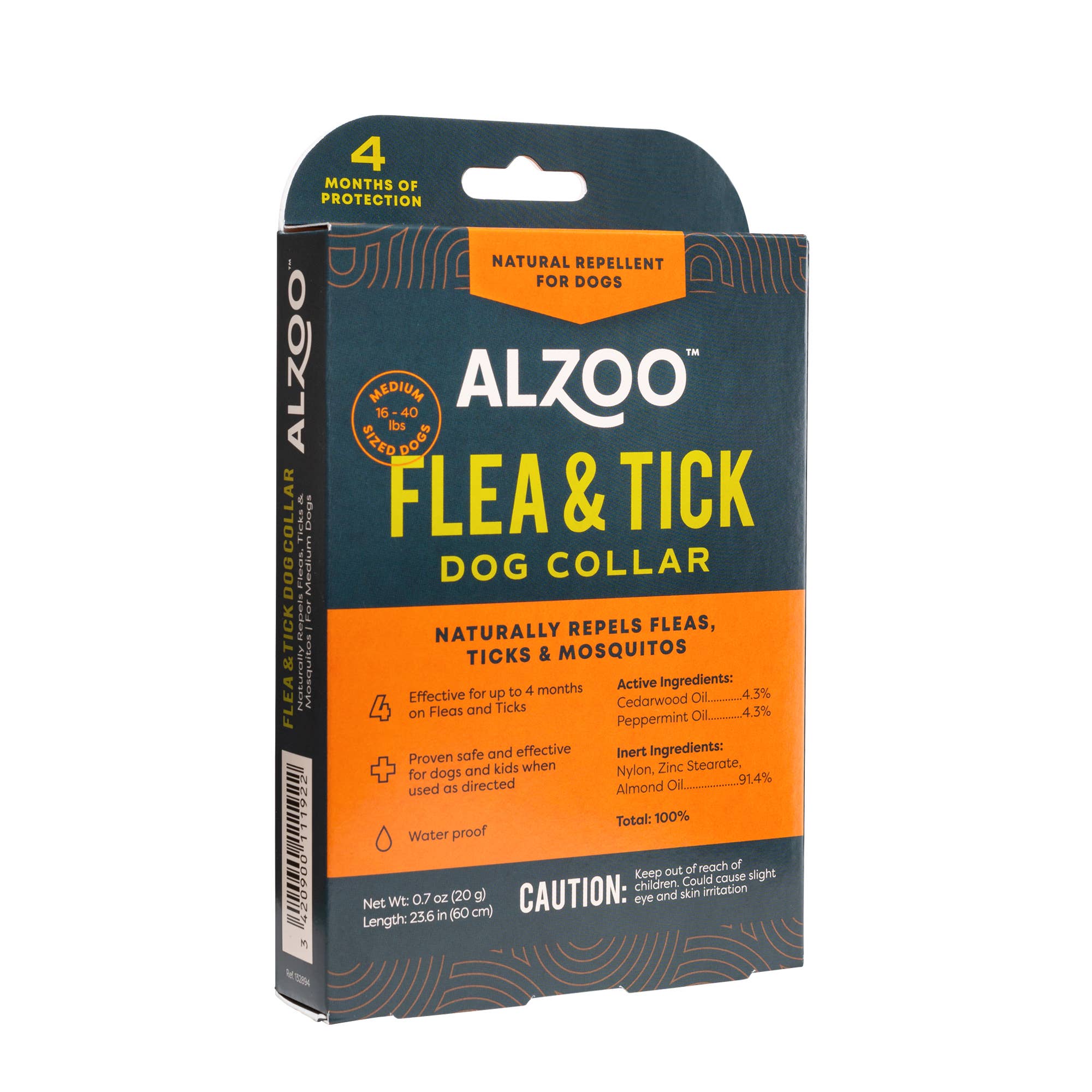 ALZOO - Wholesale Pet Collar - Dog - ALZOO Plant-Based Flea & Tick Collar for Dog, Medium2