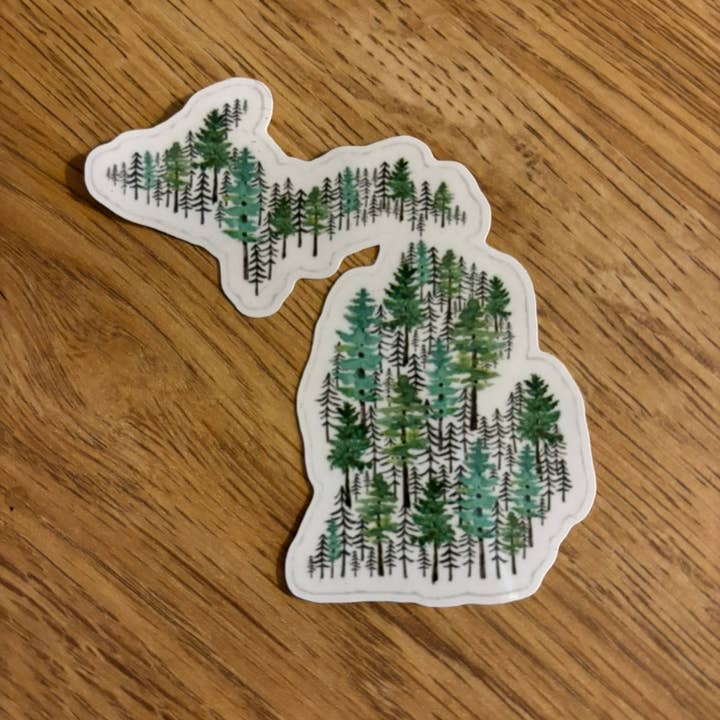 Michigan Pine Tree for wholesale by Black Cat Laser Company