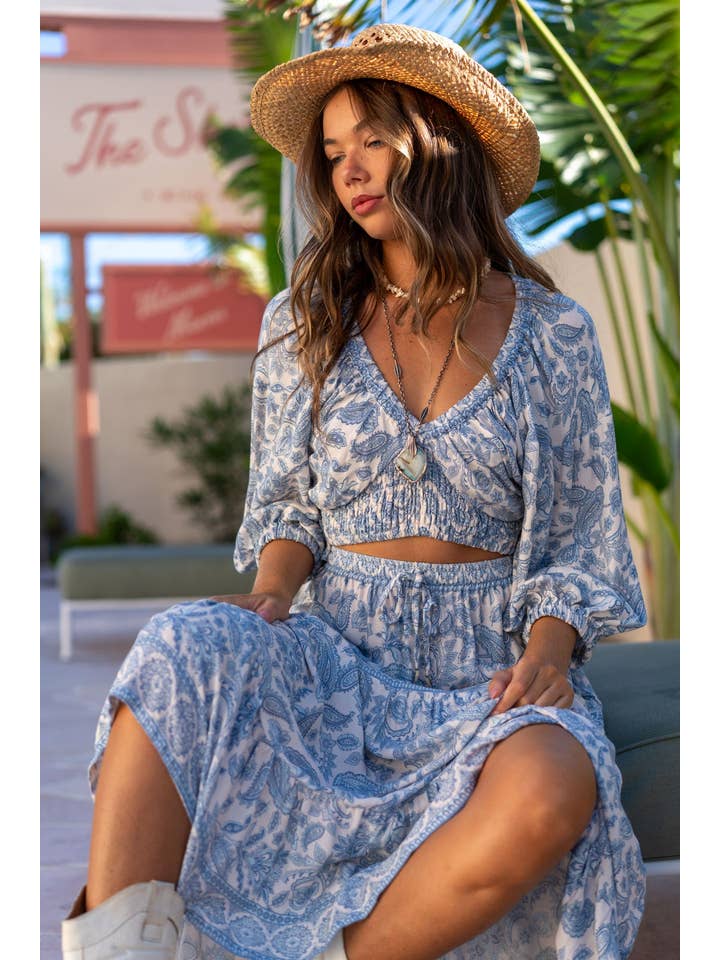 Barefoot Blonde Collection - Wholesale Skirt – Women’s - Arden Maxi Skirt2