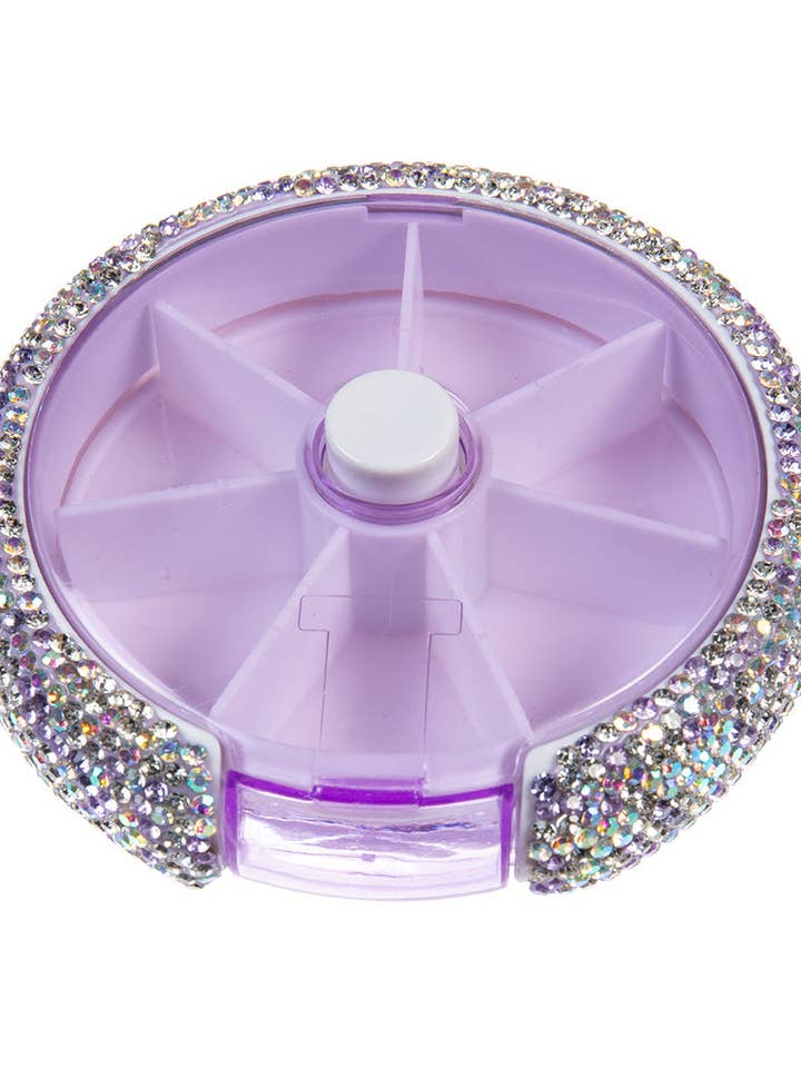 Pilulier en céramique avec strass CR0049 pour la vente par Ole