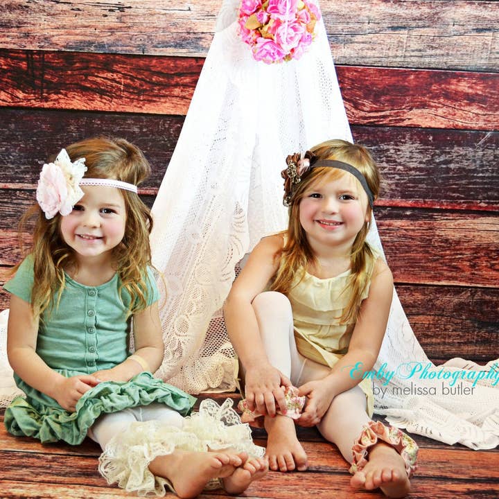 GROOT 6ft x 5ft Oud Grungy Dark Floor Floordrop Vinyl voor wholesale door Swanky Prints