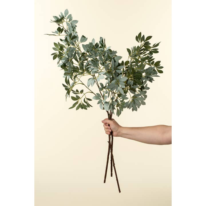 Indaba Trading - Wholesale Artificial Flowers - Olive Leaf Branch2