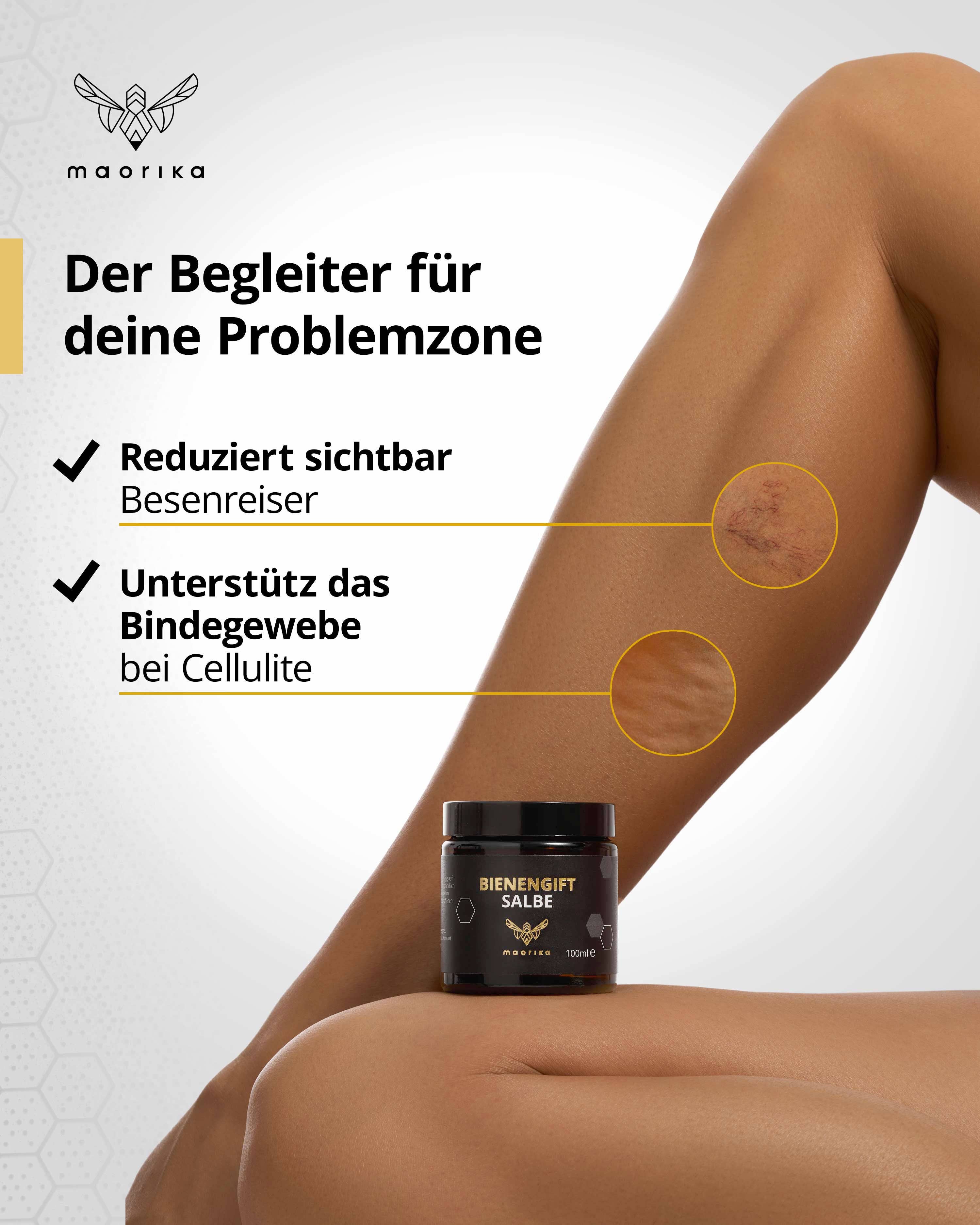 maorika - Wholesale Healing Salve/Balm/Cream - Bee venom ointment with manuka oil4