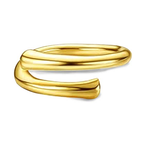 Bague ouverte réglable en fil fin - YC25312B407 pour la vente par AMORINO SRL